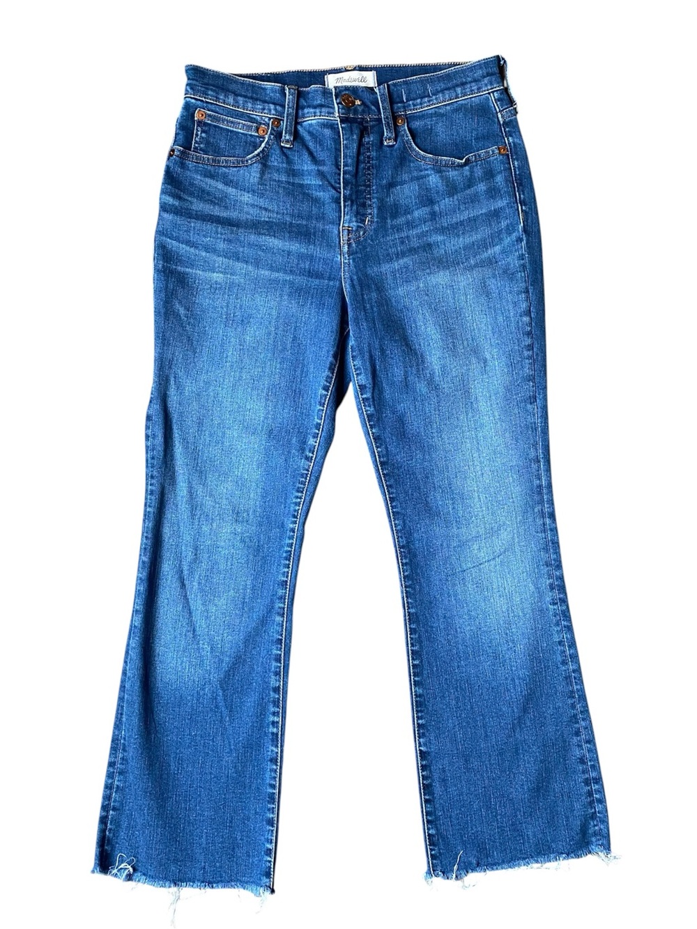 Madewell Women's Cali Demi Boot Jeans Size 27